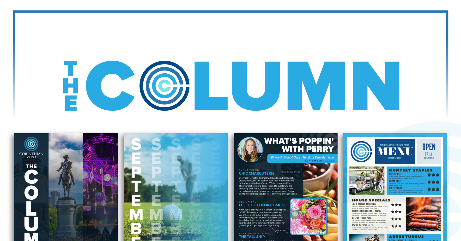 A poster for the column shows a picture of the statue of liberty