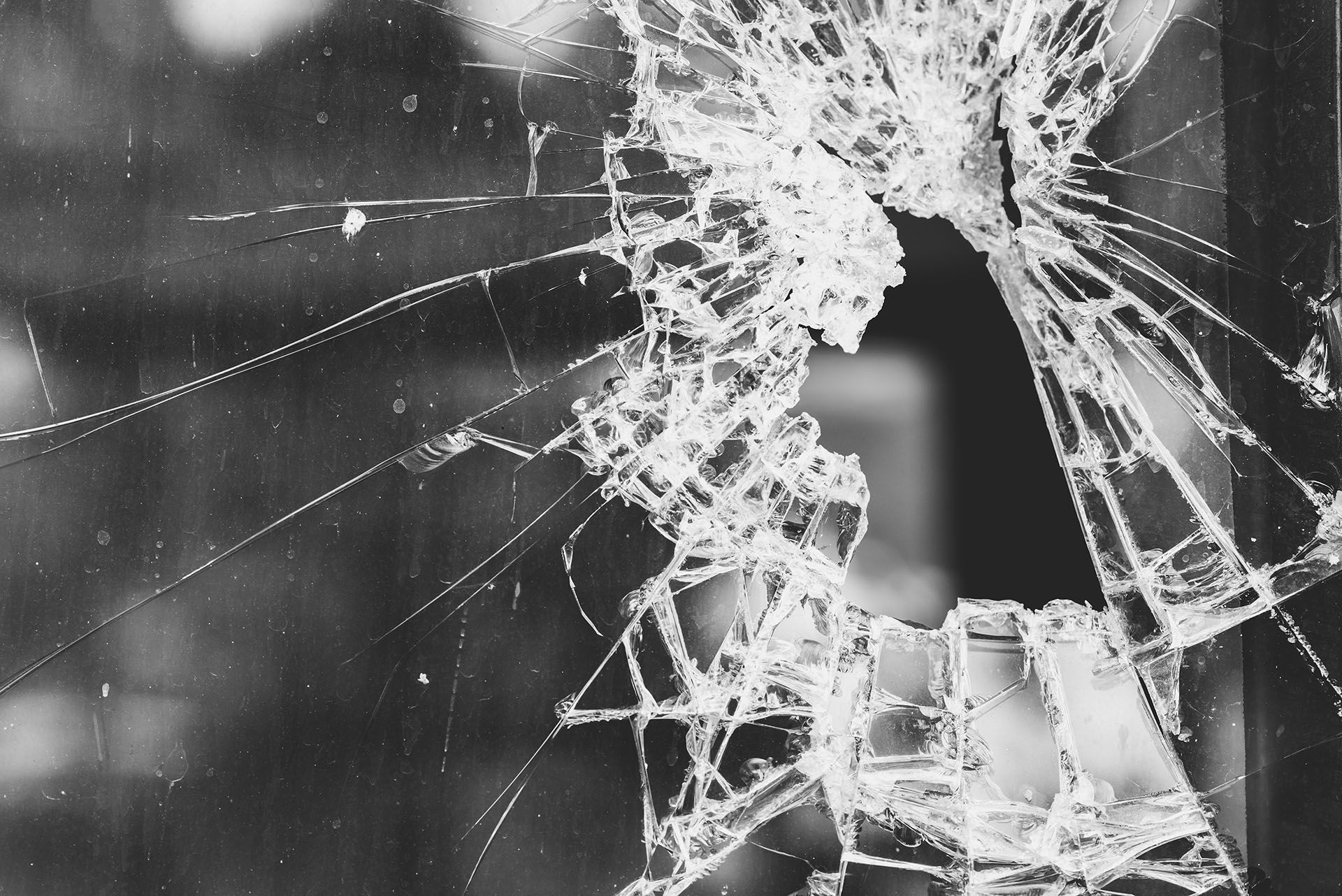 broken window