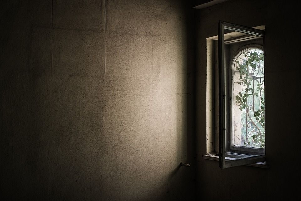 old window frame