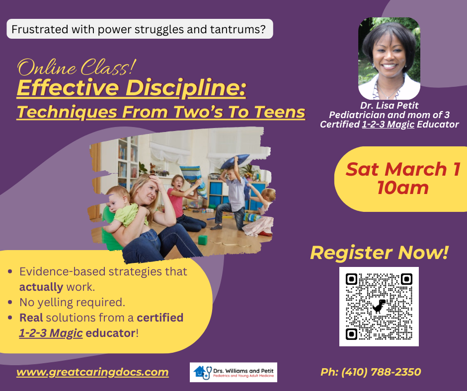 An advertisement for a parenting playbook on feb 1