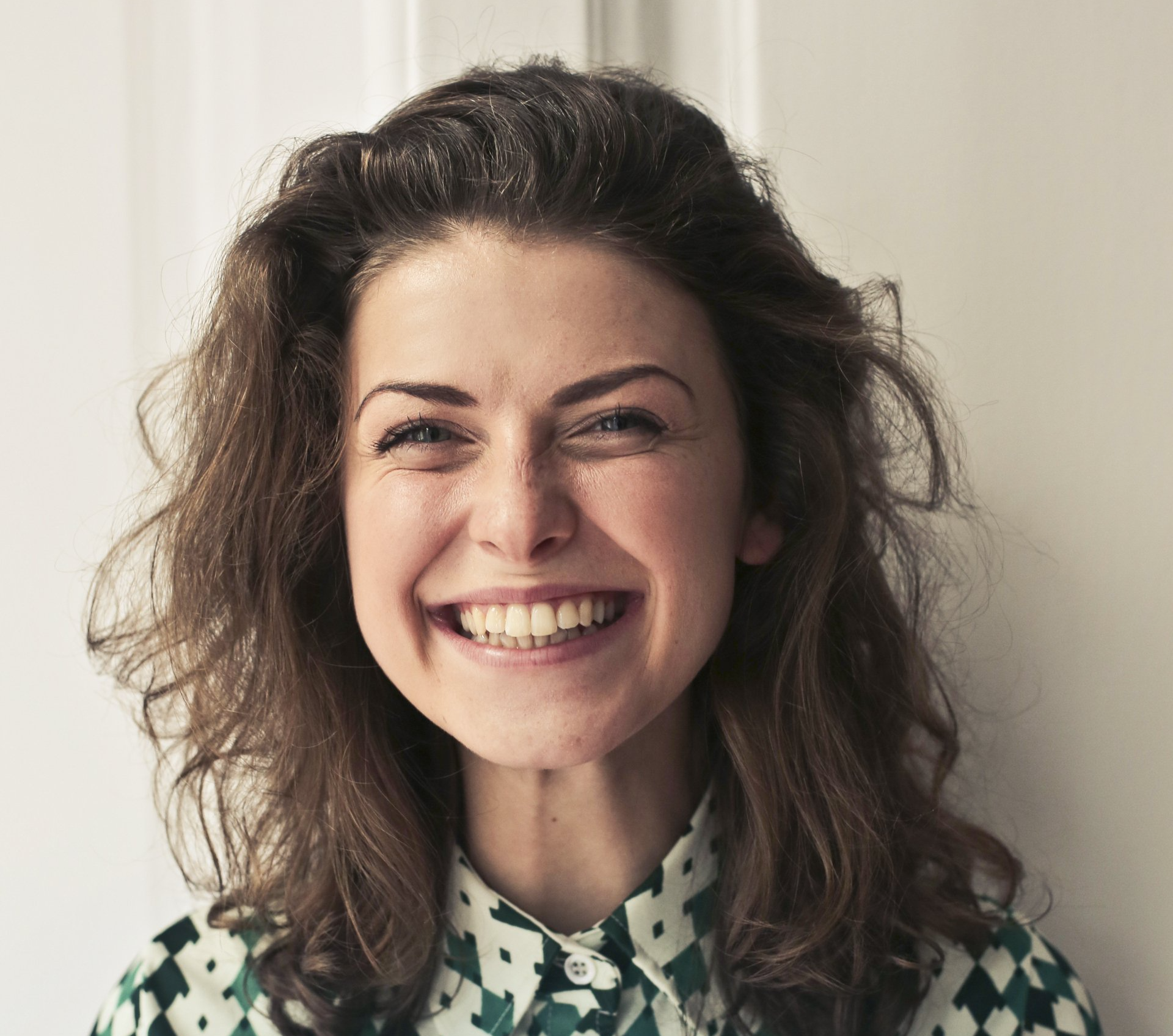 happy dental crown patient