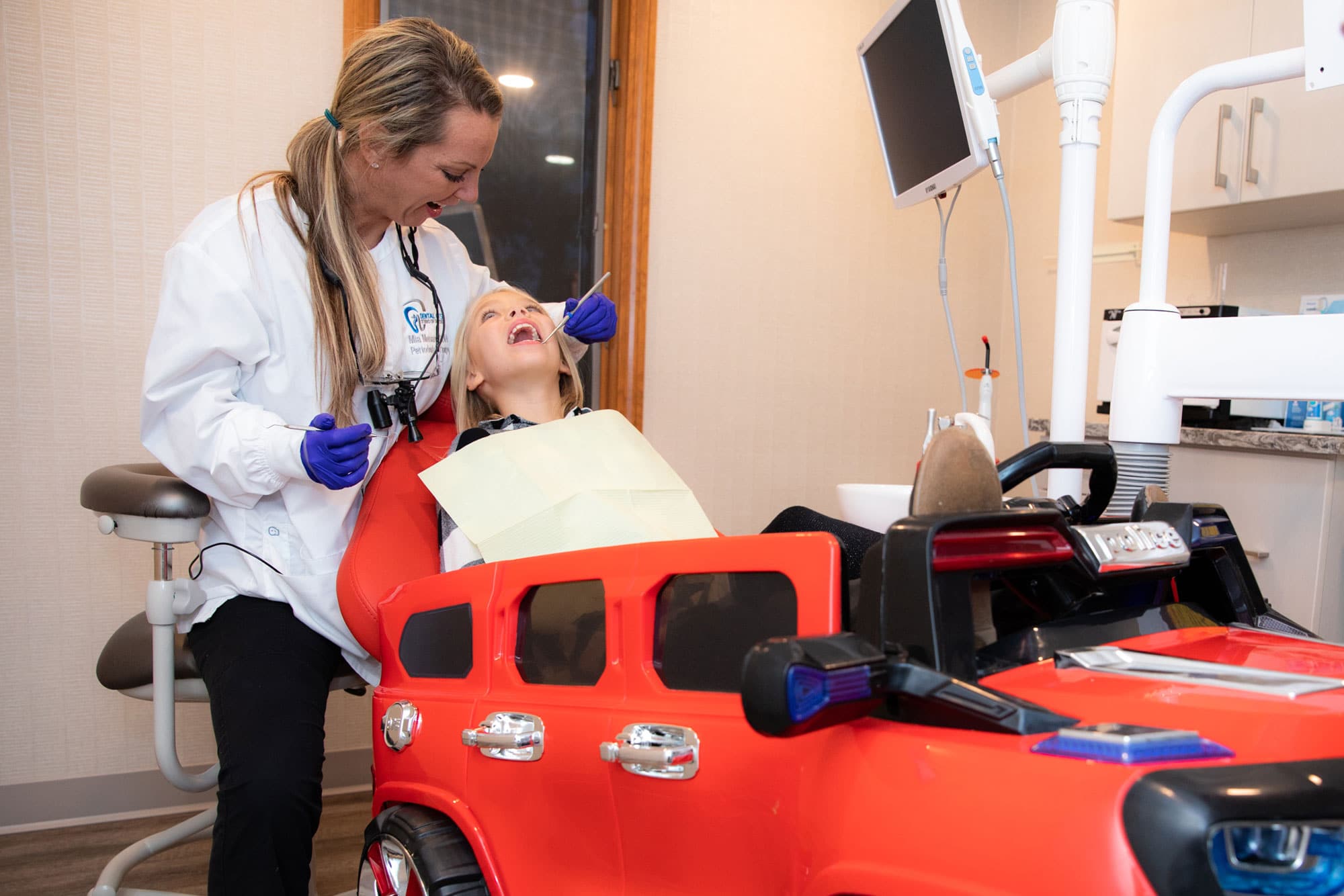 happy pediatric dentistry patient