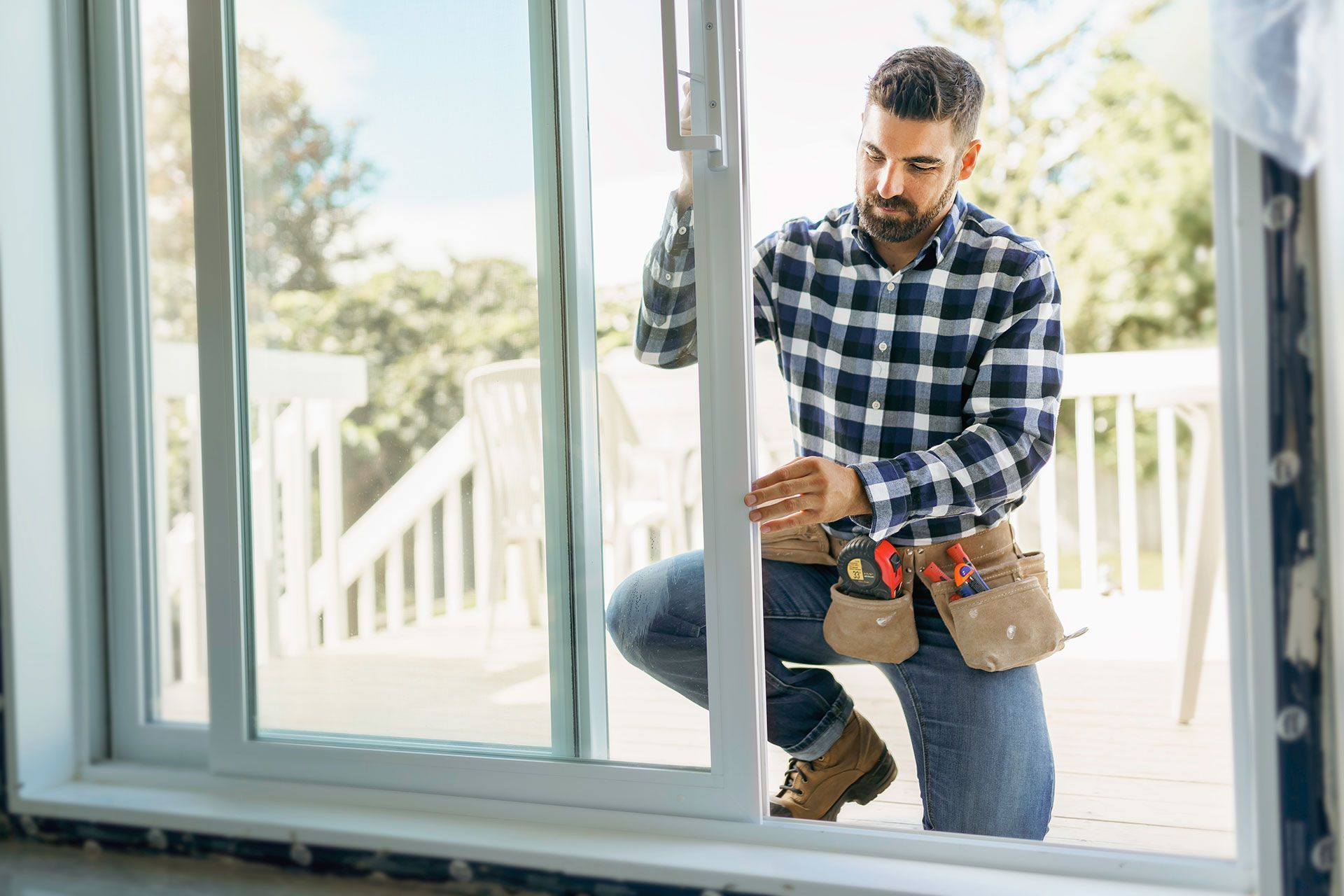 Professional Door Replacement Technician