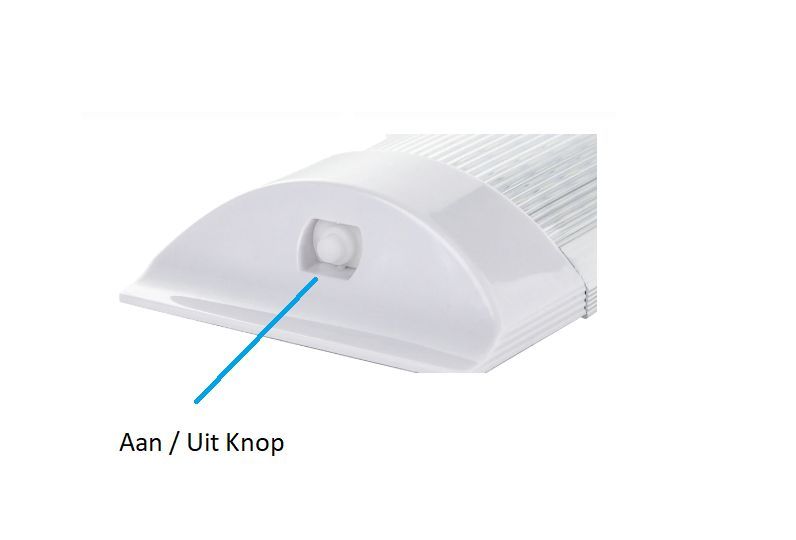 Led buis 28 cm 72 Led voor binnenverlichting 12 V - 80 V met Aan/uit Schakelaar voor Bestelwagen Vrachtwagen Truck Camper Boot (set van 2 stuks)