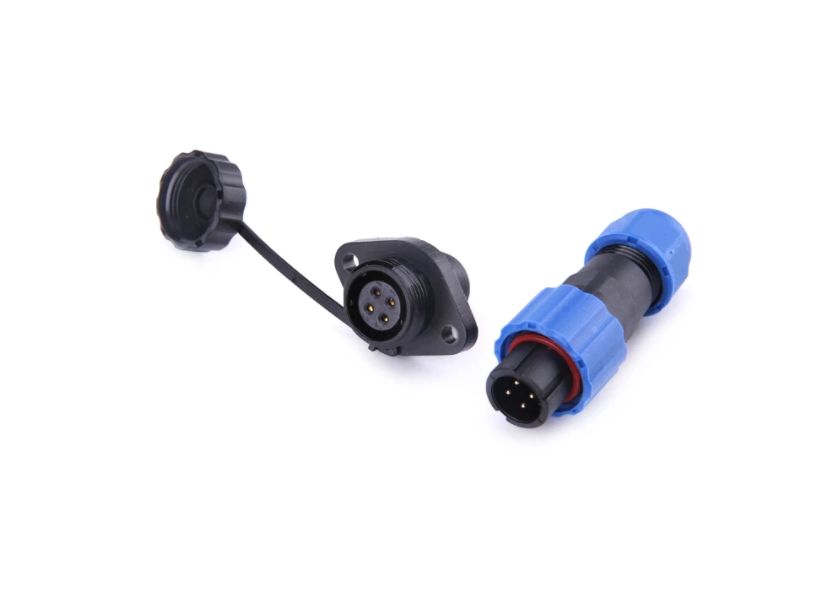 4-pin Waterdicht Kabel Connector Stekker En Stopcontact