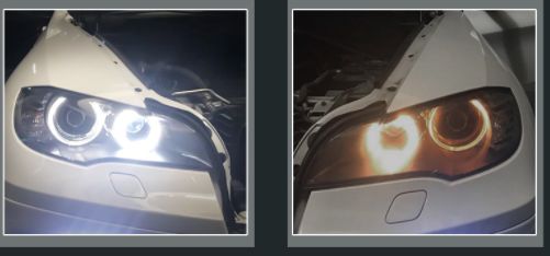 LED ANGEL EYES E39 10W Geschikt voor BMW (set van twee stuks )