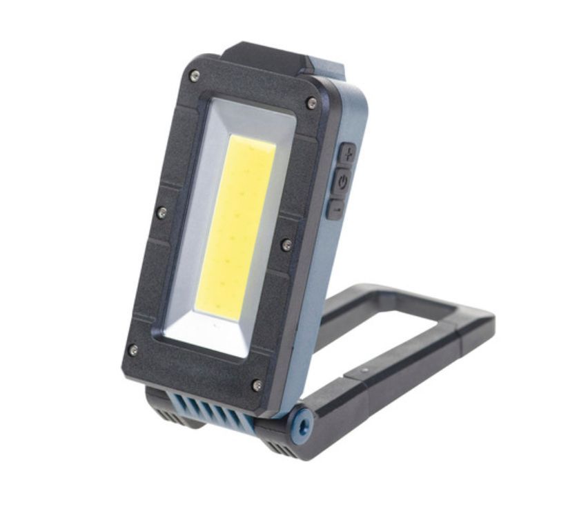 LED Accu handlamp Lumakpro IP44 1 + 3W 100/300lm 6500K met USB-kabel