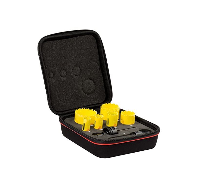 Starrett KDC07021 gatzaag Kit plimber Klempner (9-delig)