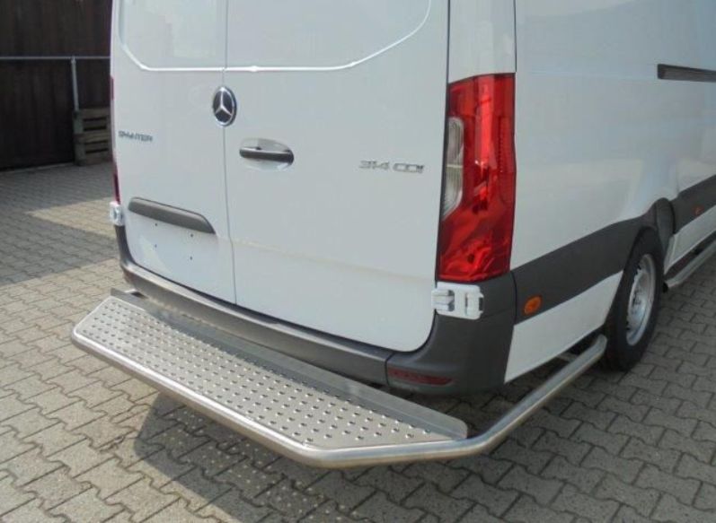 Opstaptrede met corners/ rear-bar Volkswagen Crafter 2006 - 2017
