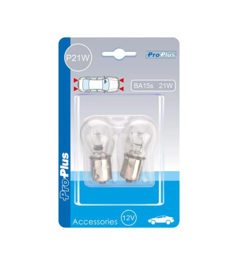 Autolamp 12V 21W BA15s 2 stuks in blister