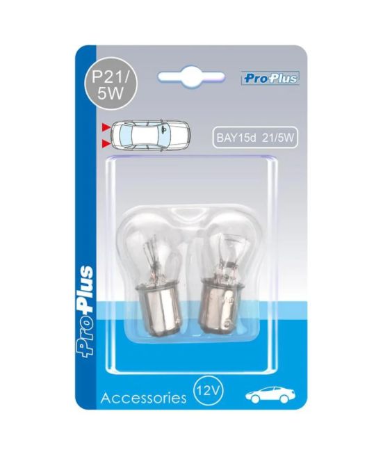 Autolamp 12V 21/5W BAY15d 2 stuks in blister