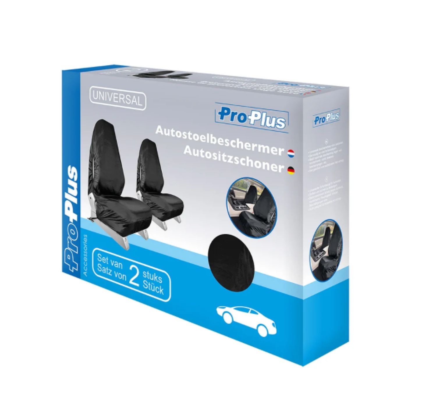 Autostoelbeschermer set van 2 stuks