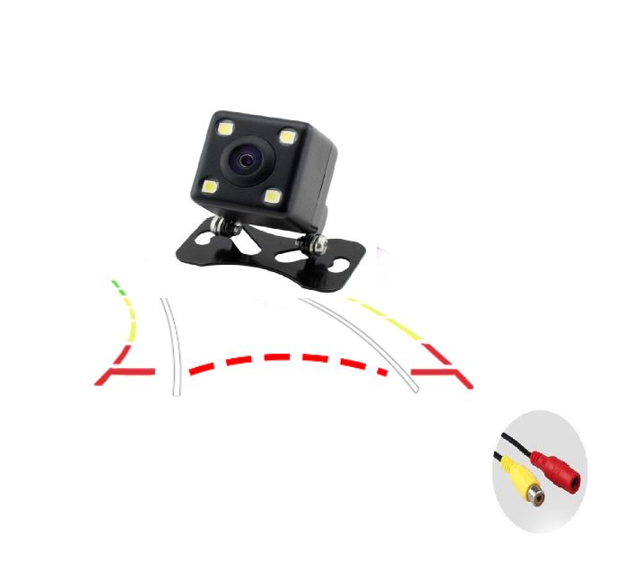 Dynamisch achteruitrijcamera met 4 led lampen