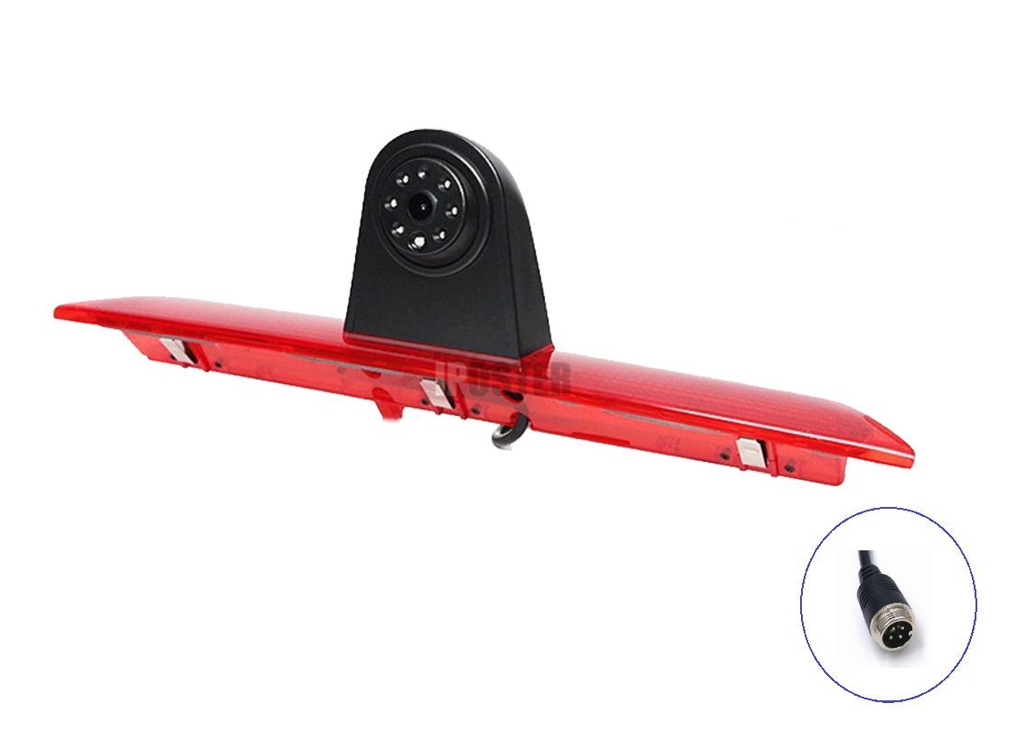 Achteruitrijcamera in de derde remlicht voor Ford Transit
