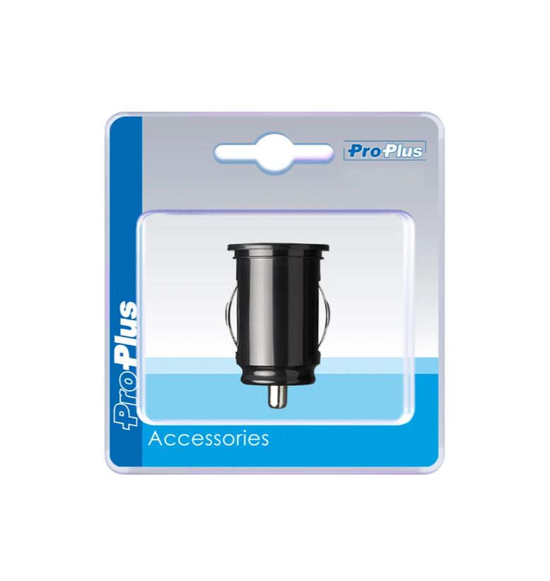 USB lader 2-weg mini 12V/24V 3100mA in blister
