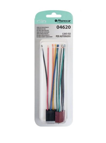 PHONOCAR voedingskabel met ISO connector