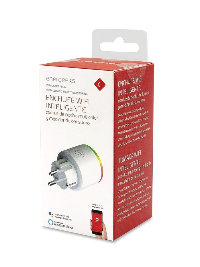Energeeks Intelligent WLAN-stopcontact met nachtlampje