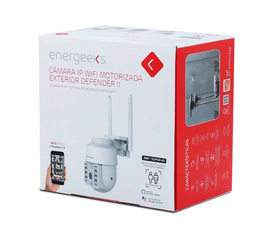 Energeeks Guardian EG-CIPEXT002 WiFi-IP-camera voor buiten