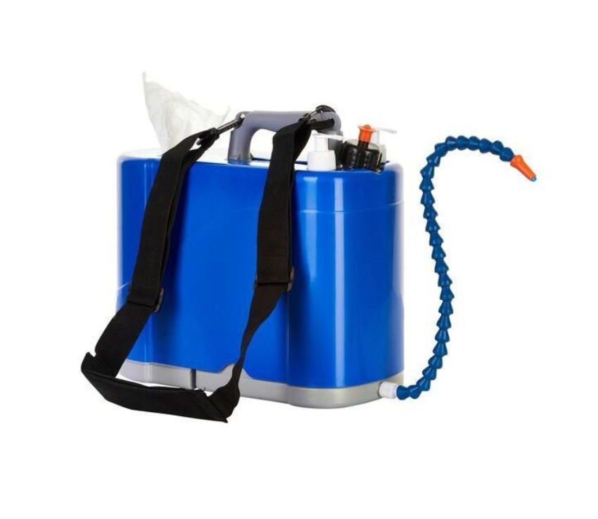 ShoulderSink Station blauw (compleet set)