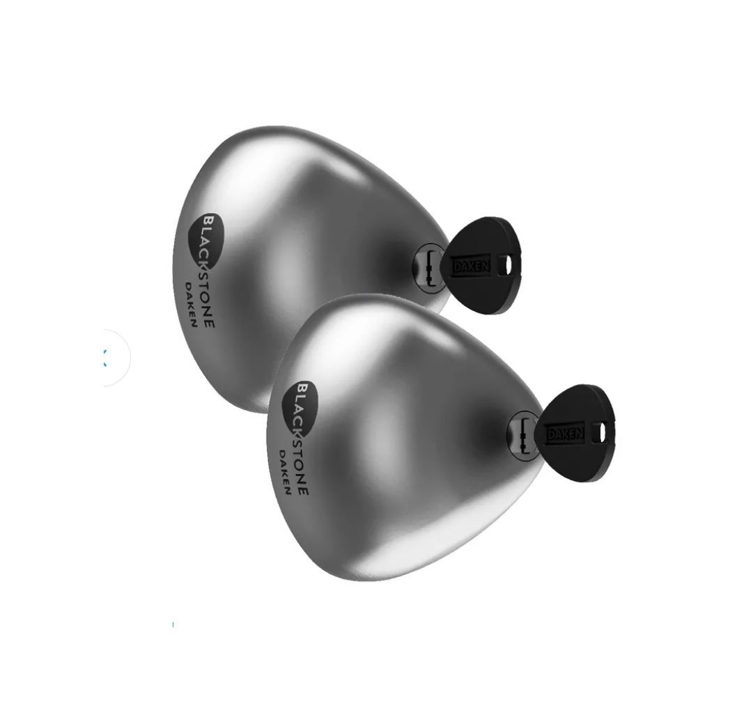 Daken Blackstone combo RVS (set van twee sloten)