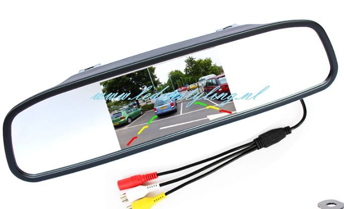 4,3 Inch auto achteruitkijkspiegel Monitor TFT LCD