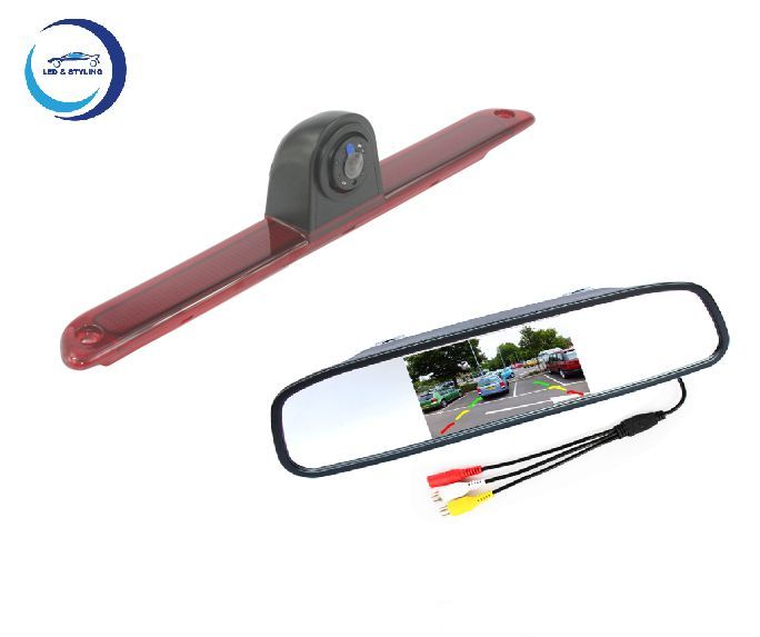 Achteruitrijcamera in de derde remlicht voor krafter en sprinter met 4,3 Inch Monitor LCD