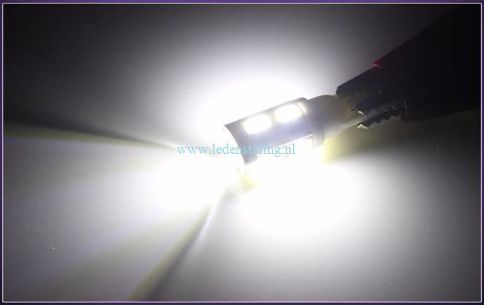 LED CREE T10 10 SMD (set van 2 stuks)