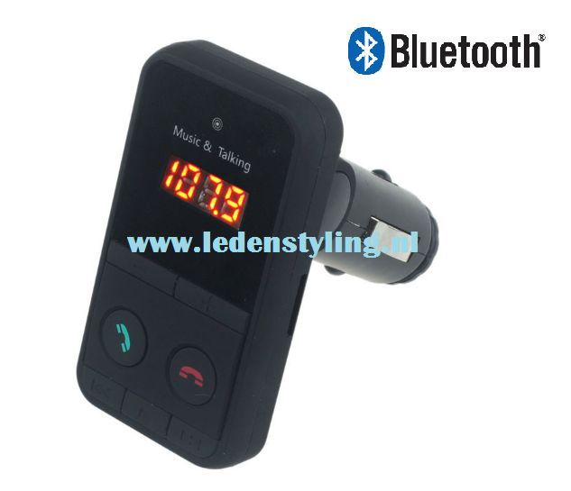 Bluetooth handsfree bellen MP3-speler 3.0 FM-zender Modulator + Car Charger
