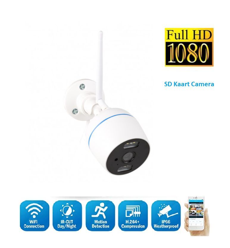 Draadloze bewakingscamera / Wifi Audio Camera
