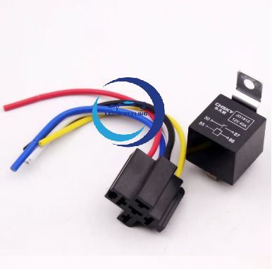 5-pin Relais 12V 40A met bedrading