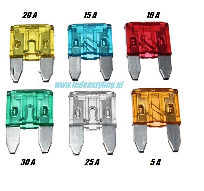 Autozekering Small mix (12 stuks)
