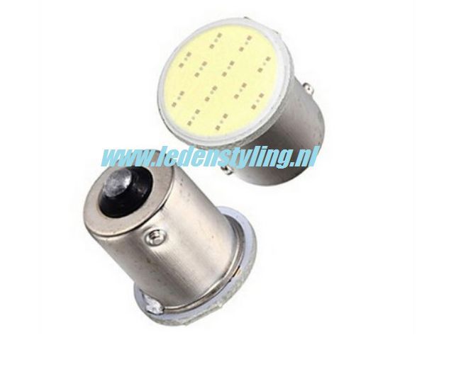 BA15s / P21WLED remverlichting / achteruitrijverlichting (2 stuks)