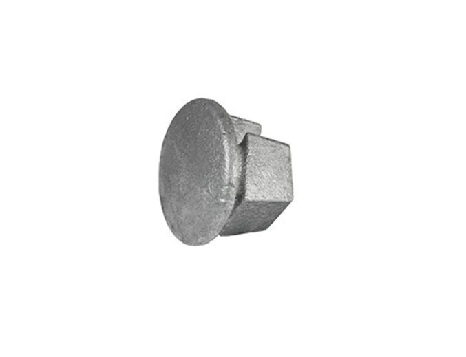 Buisklem inslagdop metaal-B / 26,9 MM