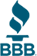 BBB logo with blue flame icon and bold blue letters