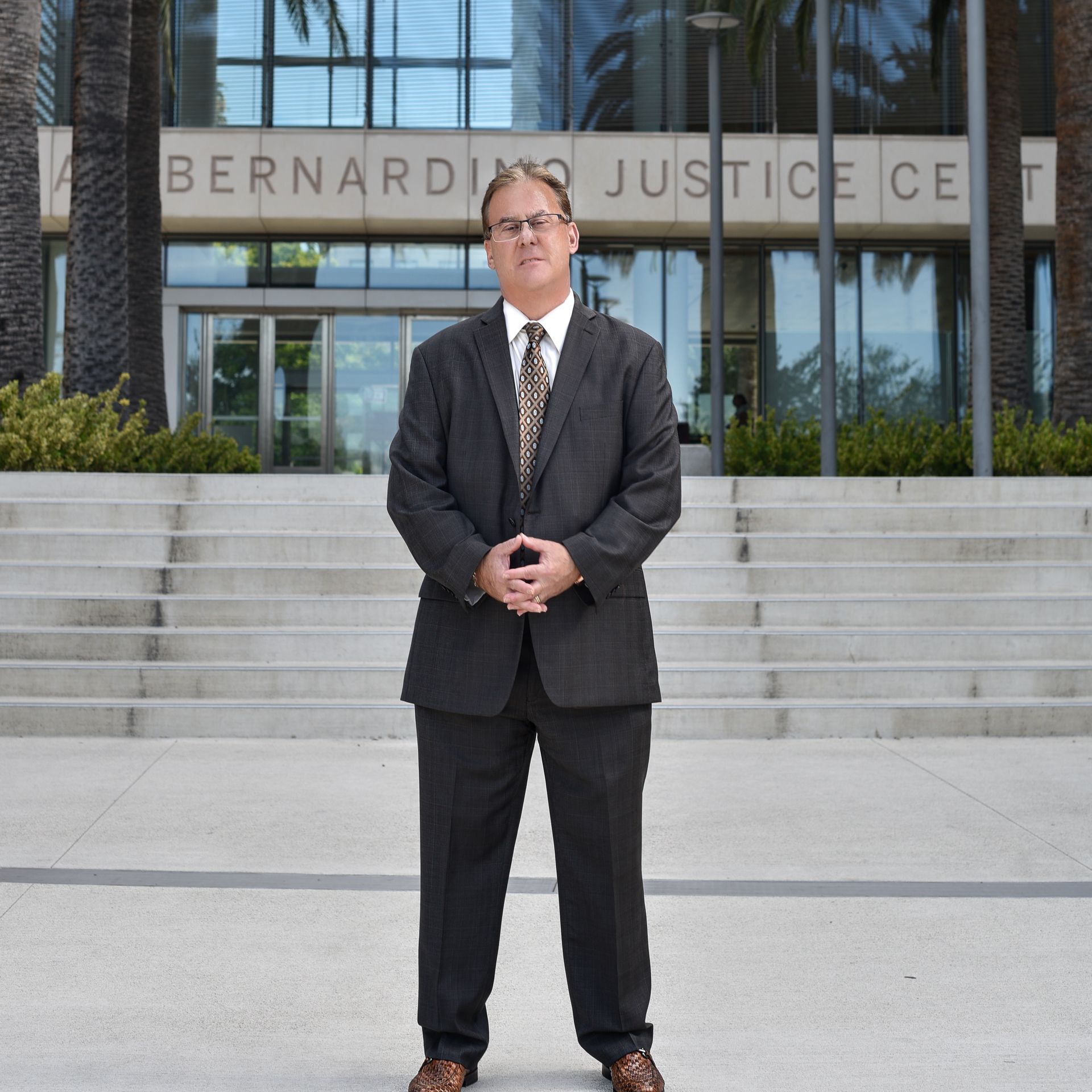 photo of Gregory Kassel by the San Bernardino Justice Center Superior Court Of California in the county of San Bernardino