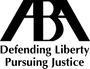 The American Bar Association logo with the text