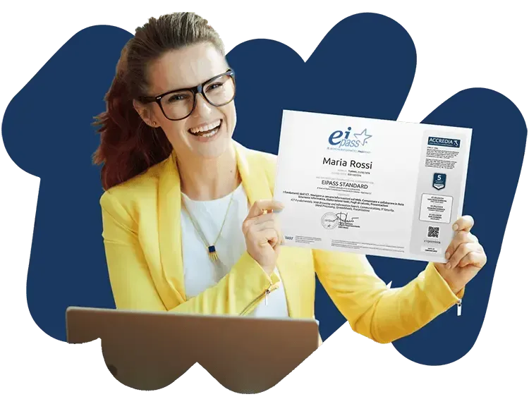 La certificazione informatica EIPASS non è solo un titolo, è la scelta giusta per lavoro, studio e concorsi. Dai valore al tuo CV.