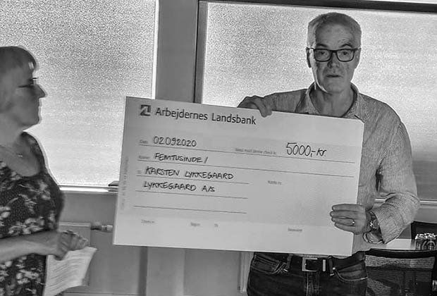 Karsten Lykkegaard modtager LO Sydfyns initiativpris