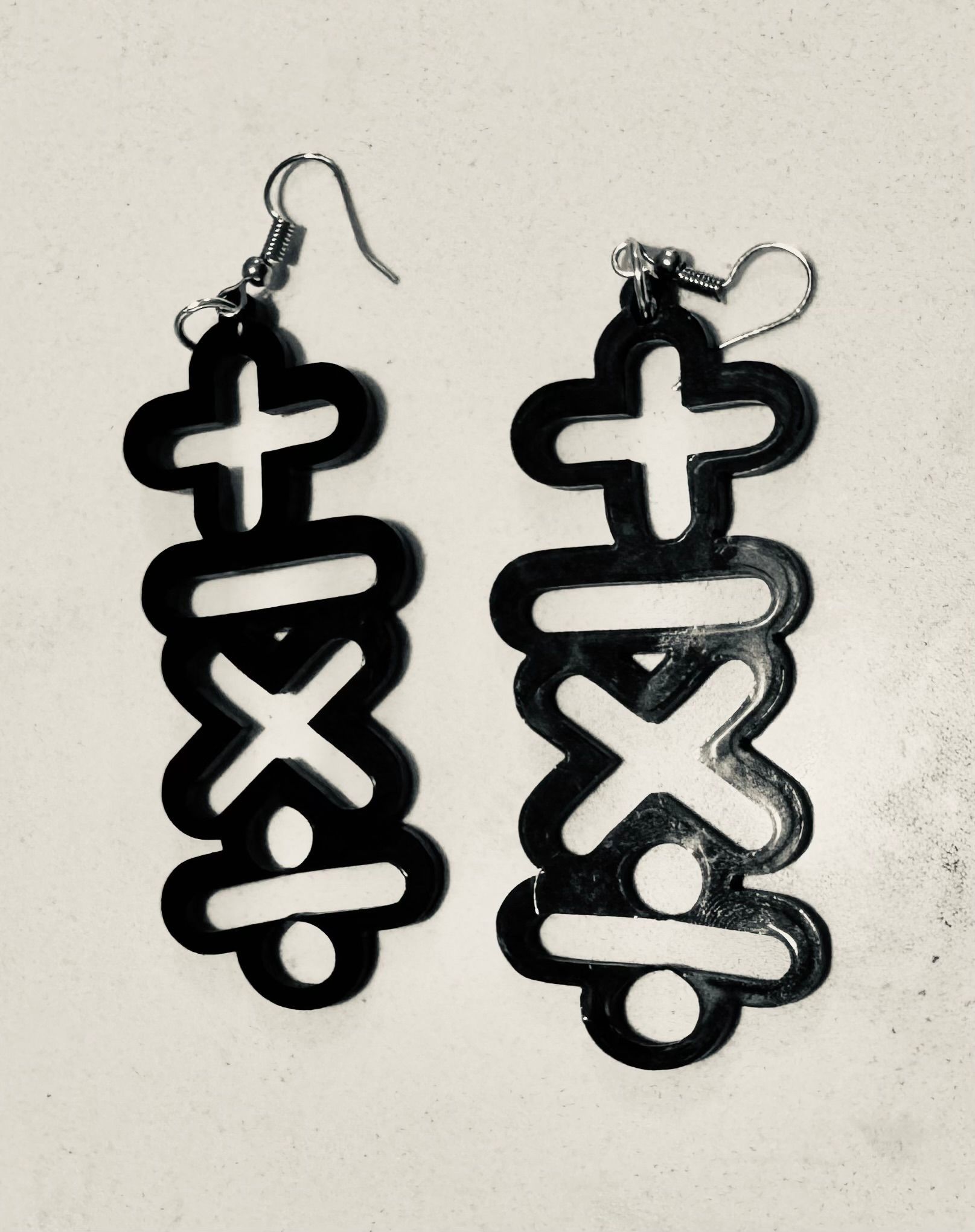 Math Operation Earrings