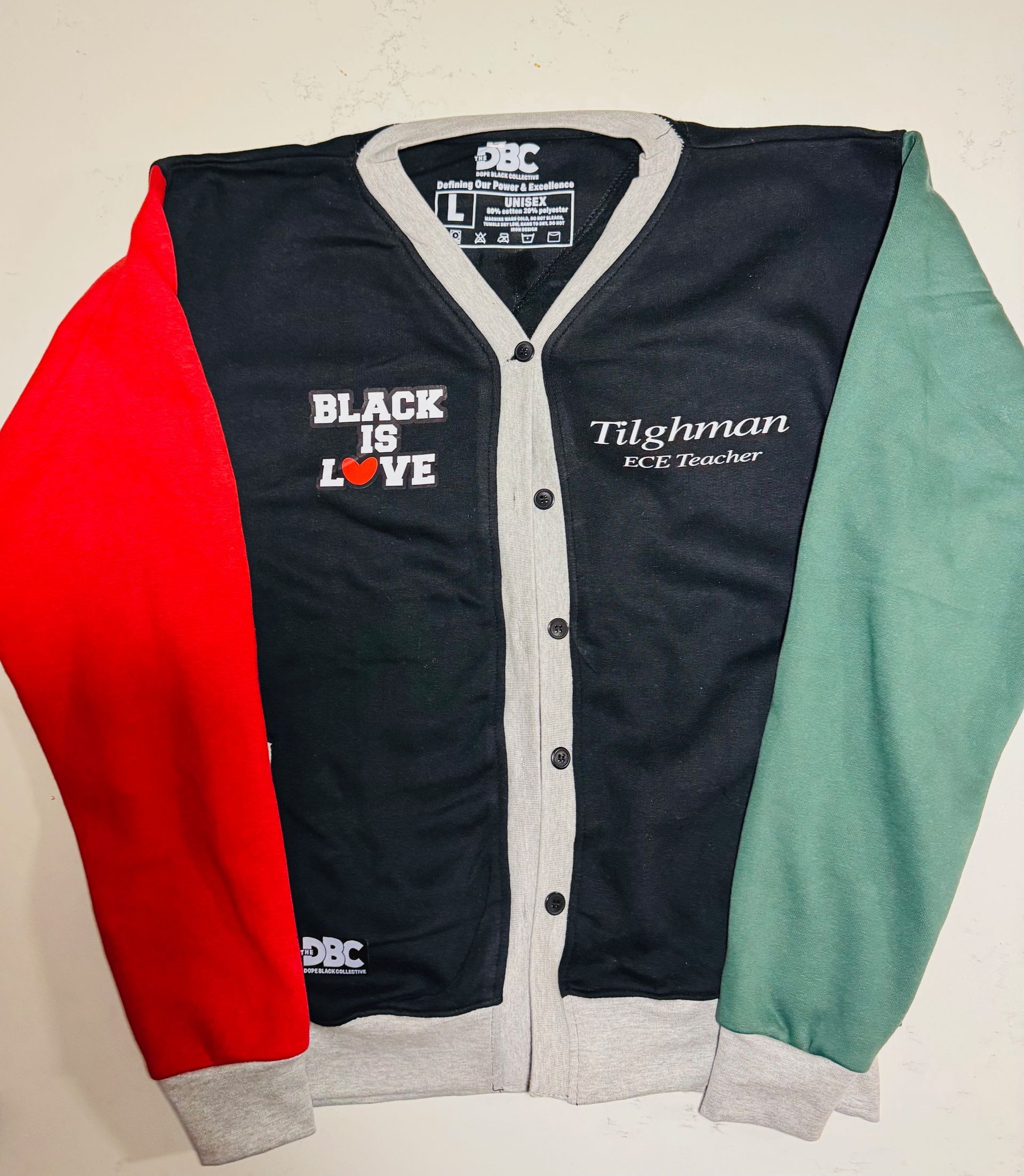 RBG Cardigan - Custom Name