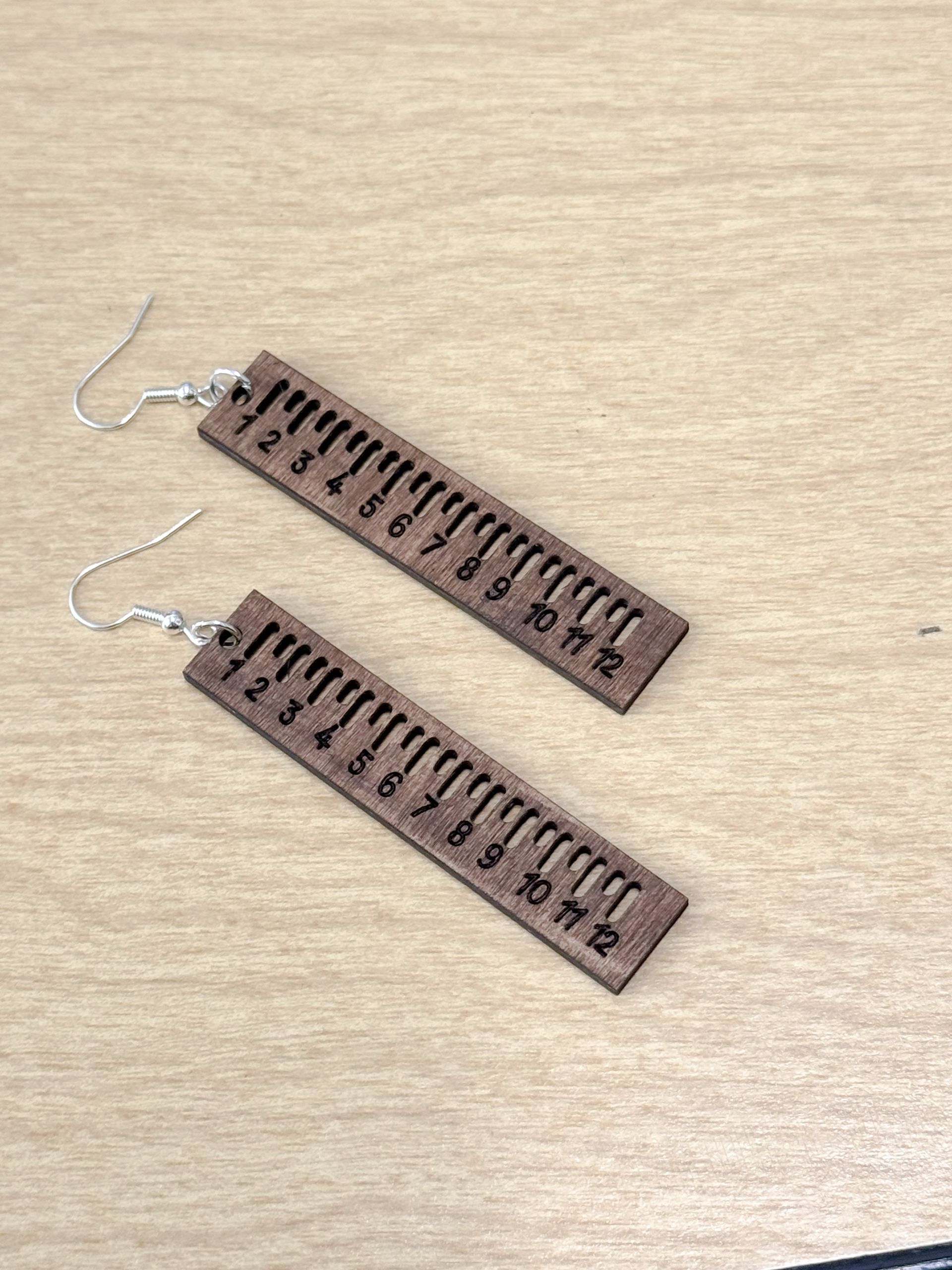 Ruler Earrings
