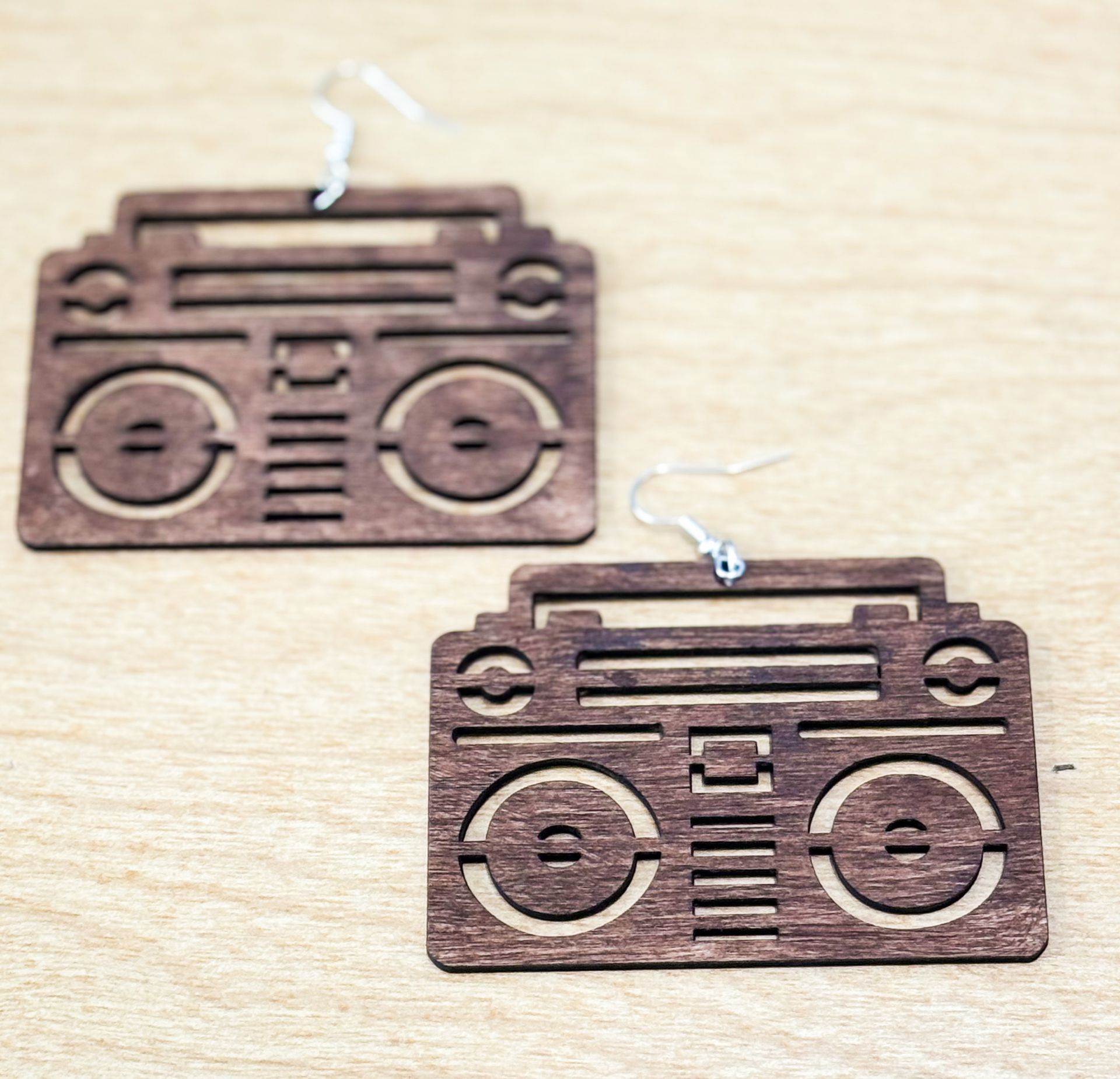 Boombox Earrings