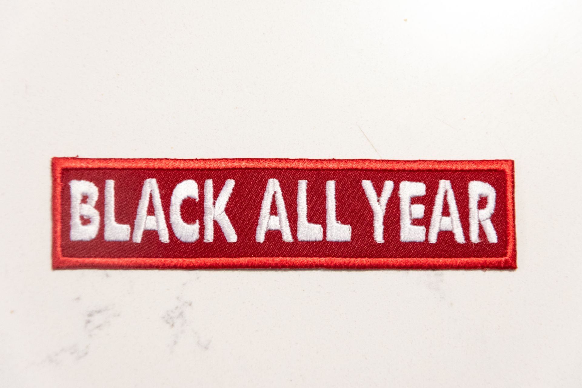 Black All Year Patch