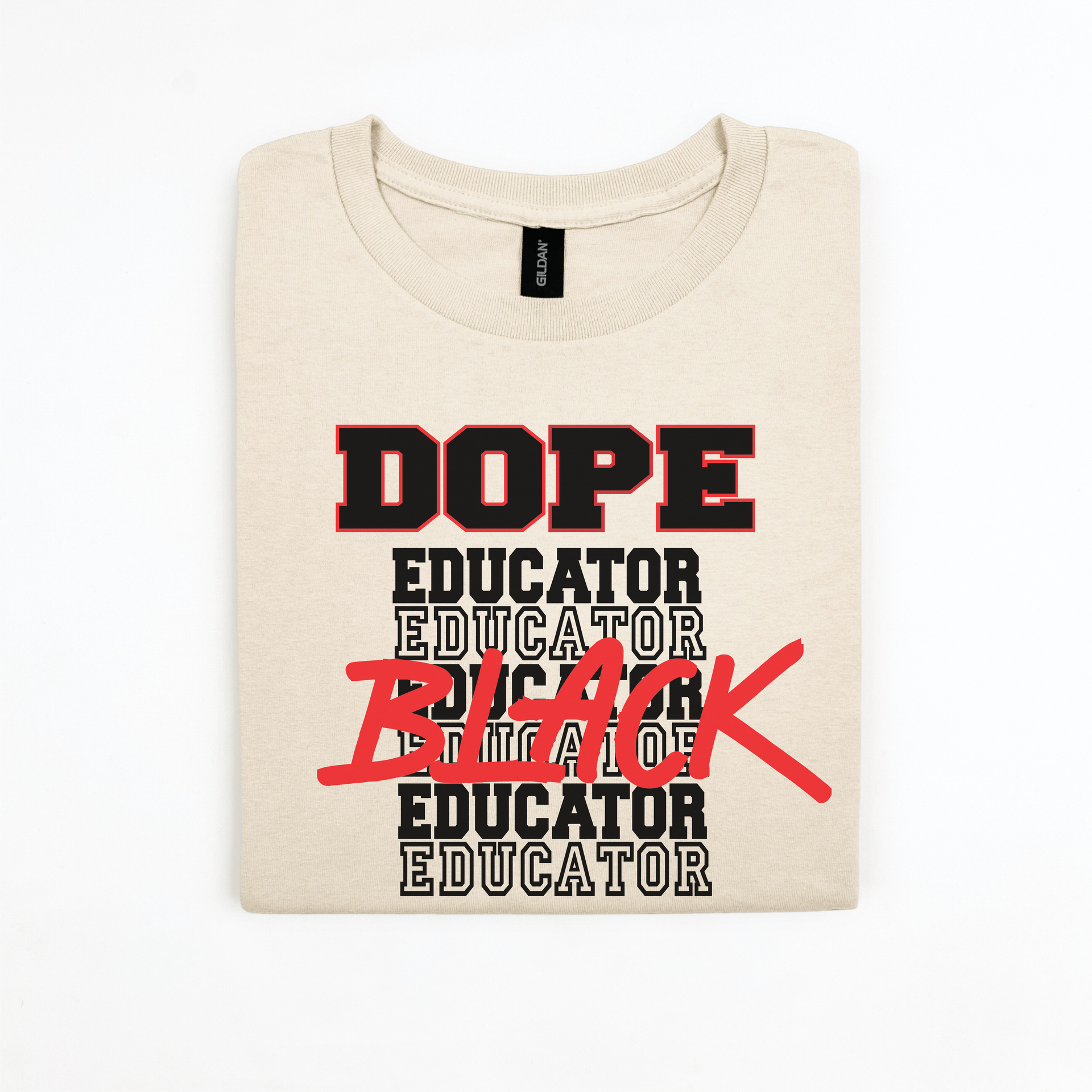 Teacher Shirts - Dope Black Educator