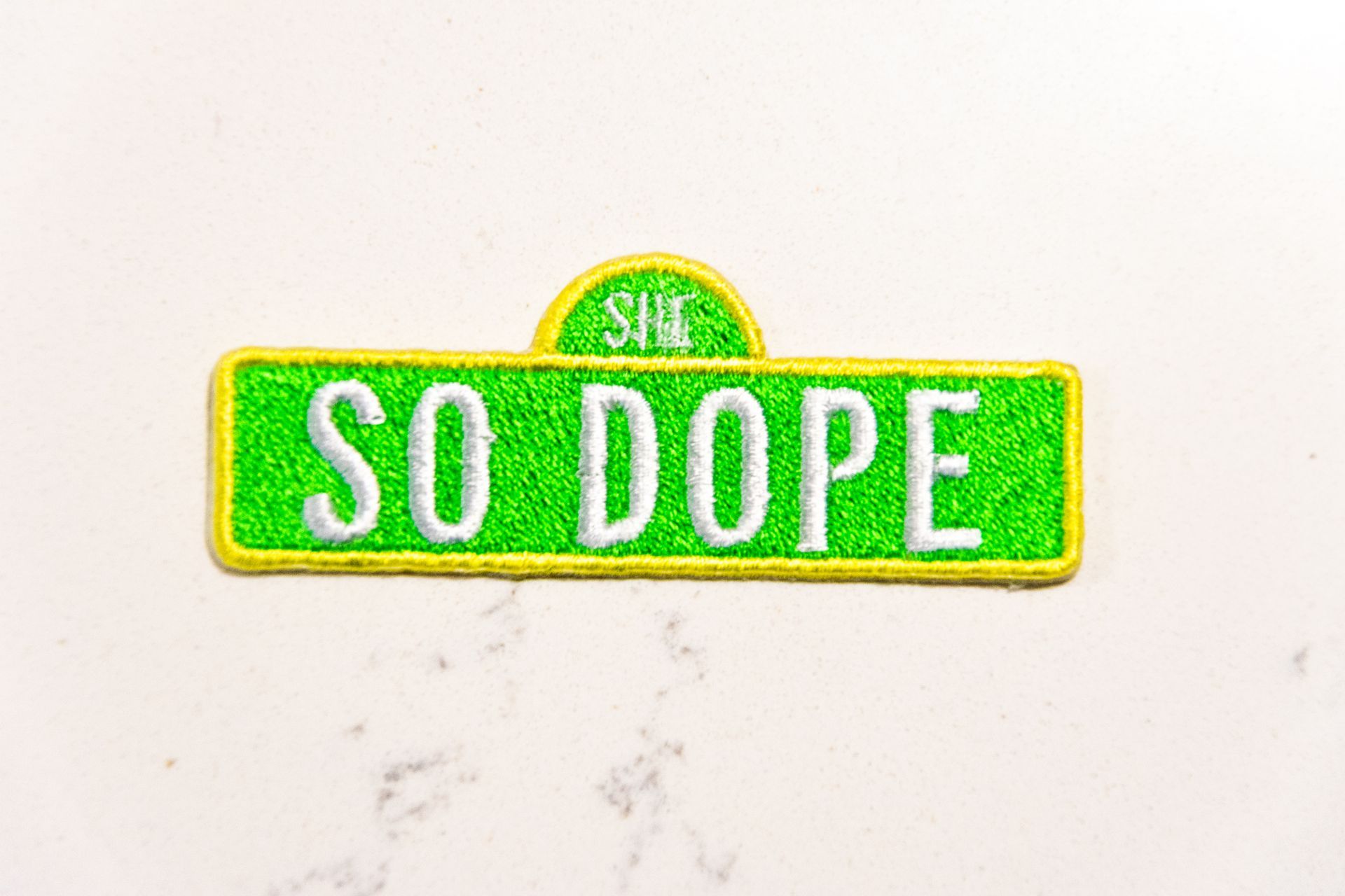 So Dope - Sesame Street Patch
