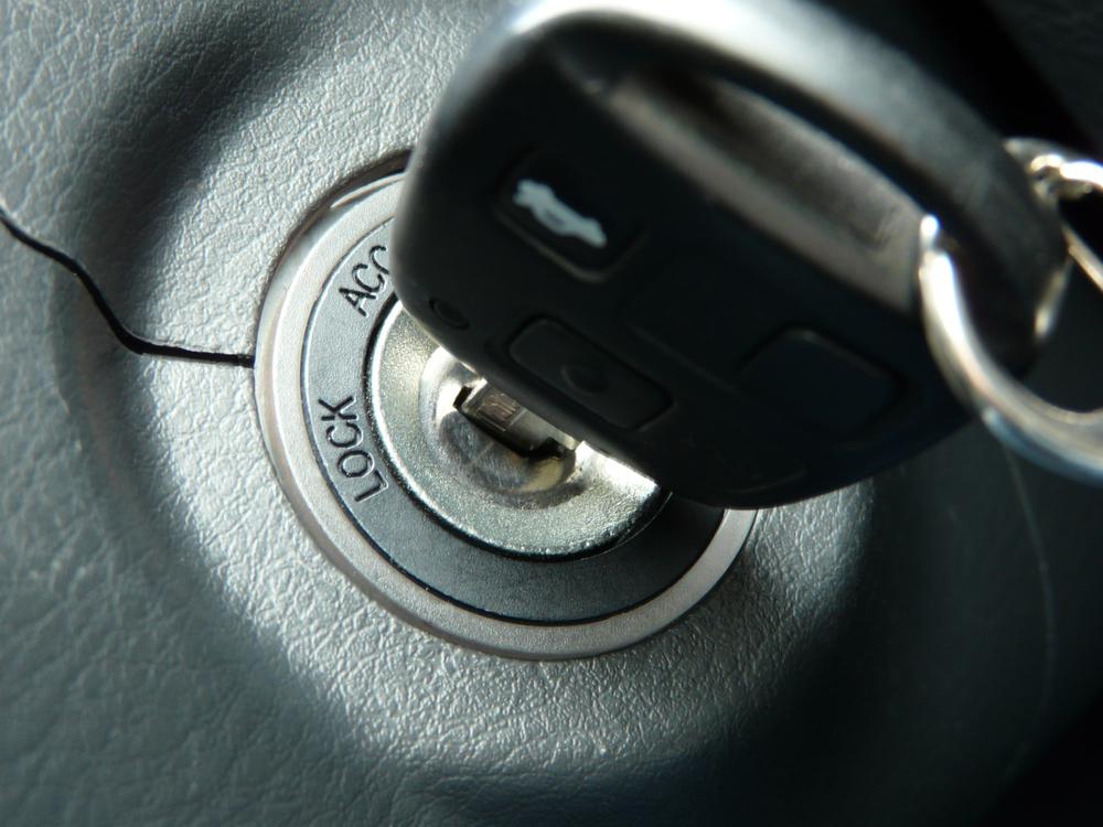 Car Ignition Key Close Up — Lock Repairs in Home Hill, QLD