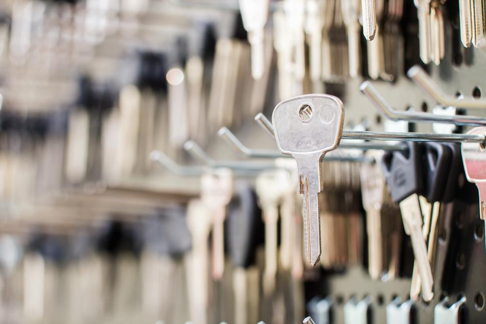 Large Display of Keys for Cutting — Lock Repairs in Home Hill, QLD