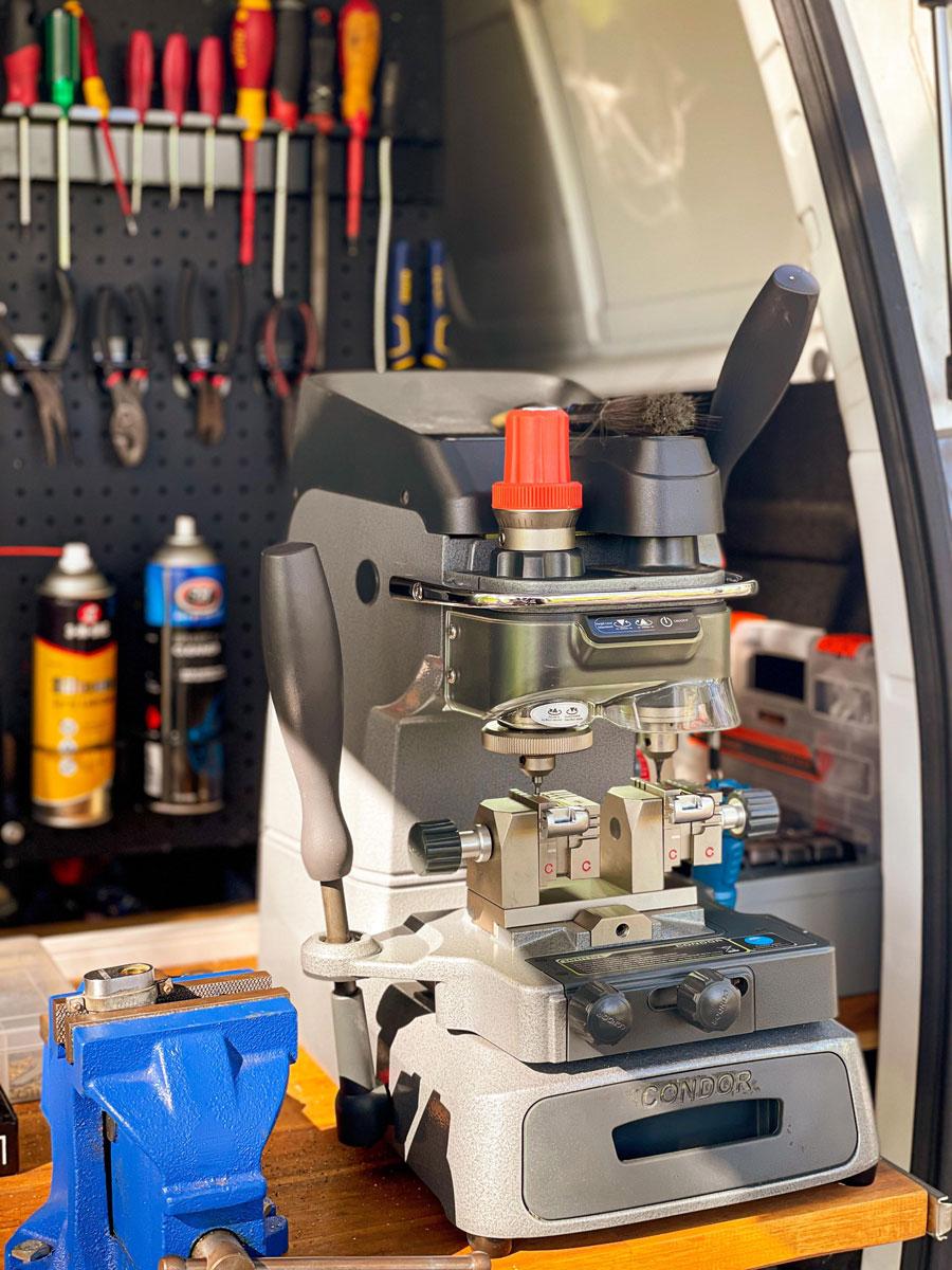 Key Cutting Machine — Lock Repairs in Home Hill, QLD