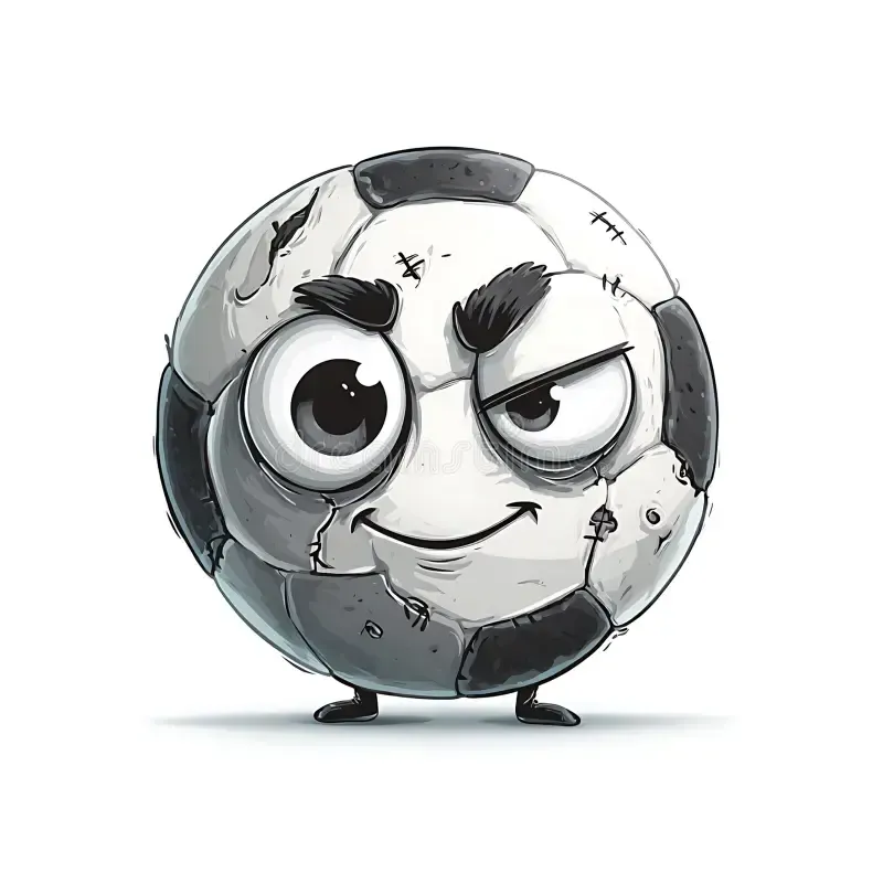 Black-and-white soccer ball on green grass