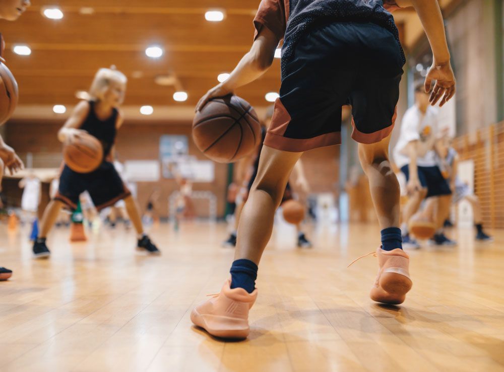 Basketball Game — Cumberland, MD — The Final Touch